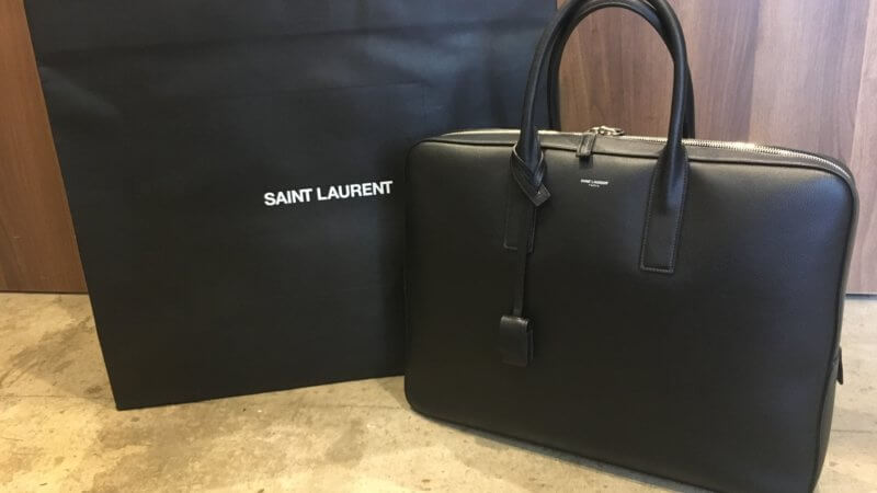 【買取速報】SAINT LAURENT ビジネスバッグの買取しました！